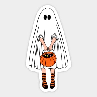 Cute Ghost Sticker